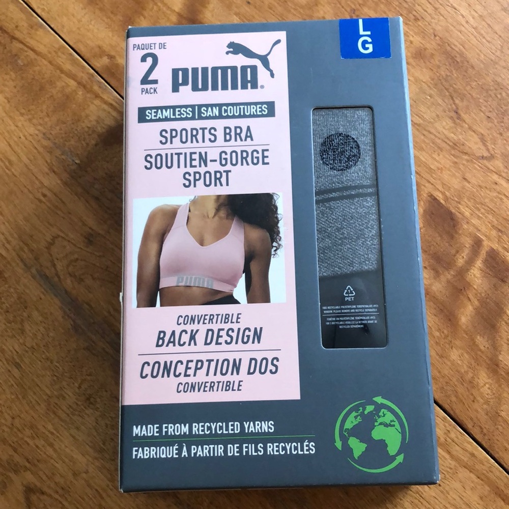 2 pack puma sports bra